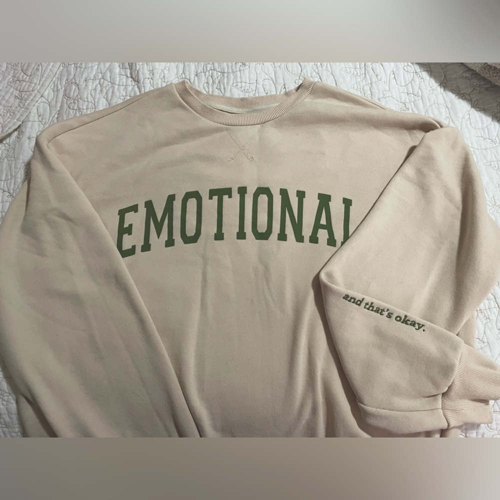 See The Way I See "Emotional" Crewneck - Large